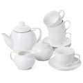 Royal Porcelain Tea Set (4 Cups)