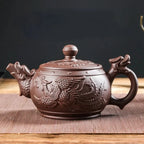 Dragon Phoenix Handmade Kungfu Teapot