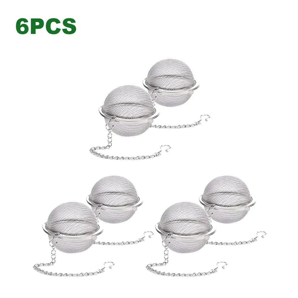 Stainless Steel Tea Ball Infusers (2pcs)