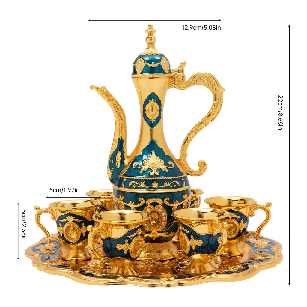 Luxury Vintage Turkish Tea Set
