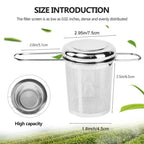 Stainless Steel Tea Infuser with Lid