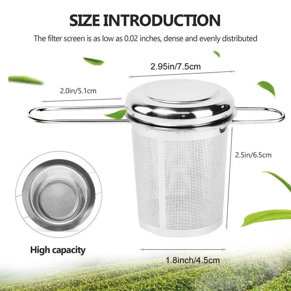 Stainless Steel Tea Infuser with Lid