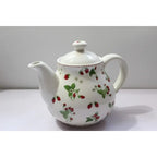 Strawberry Ceramic Tea Pot