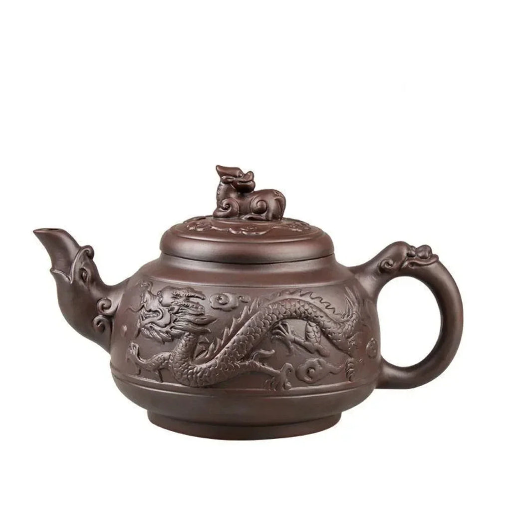 Dragon Phoenix Handmade Kungfu Teapot