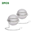 Stainless Steel Tea Ball Infusers (2pcs)