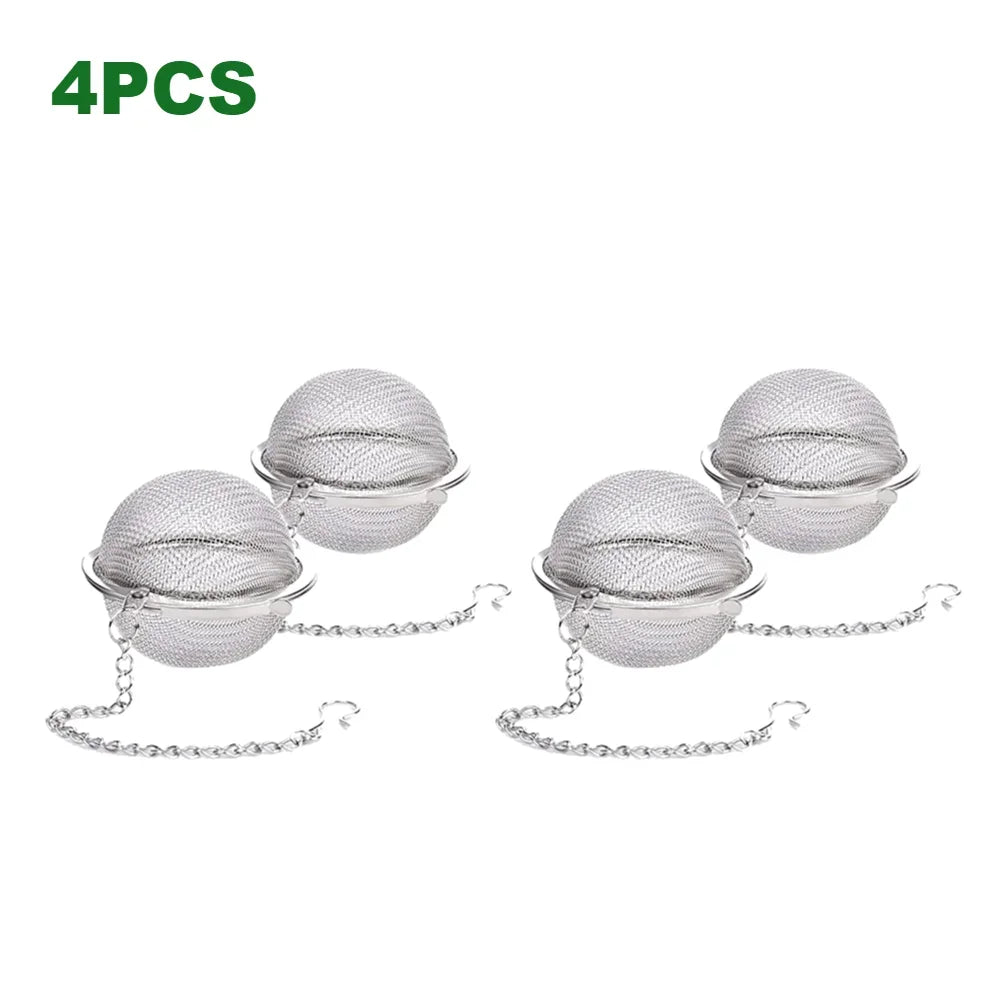 Stainless Steel Tea Ball Infusers (2pcs)