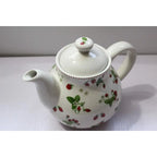 Strawberry Ceramic Tea Pot