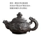 Dragon Phoenix Handmade Kungfu Teapot
