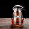 Glass Press Filter Teapot 500–1800ml