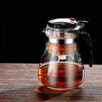 Glass Press Filter Teapot 500–1800ml
