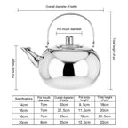 Stainless Steel Infuser Tea Kettle