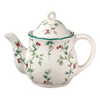 Winterberry Ceramic Teapot