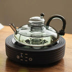 Glass Fruit Tea Teapot Set