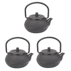 Japanese Cast Iron Teapot Set (3pcs)
