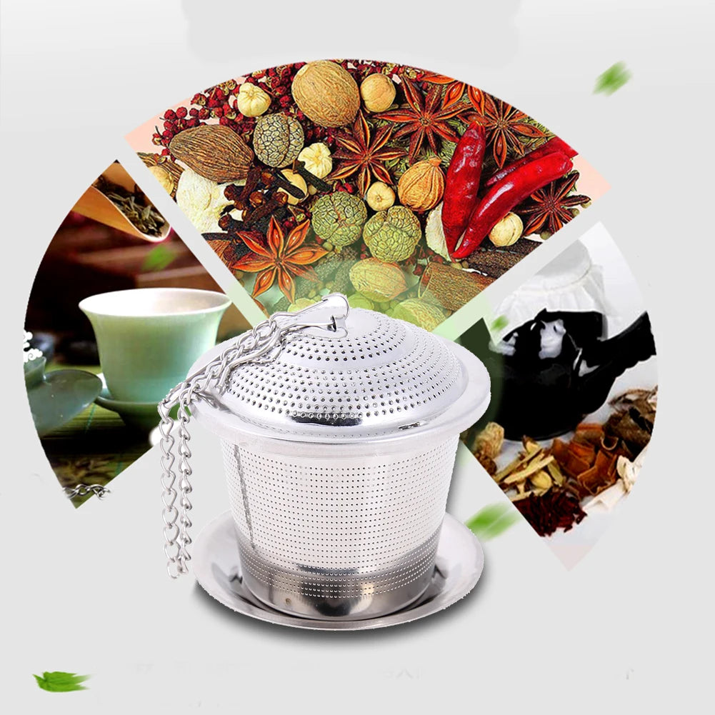 Stainless Steel Tea Infuser with Chain