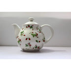Strawberry Ceramic Tea Pot