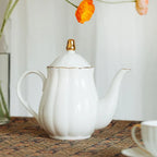 Classic Porcelain Tea Set with Infuser (13pcs)
