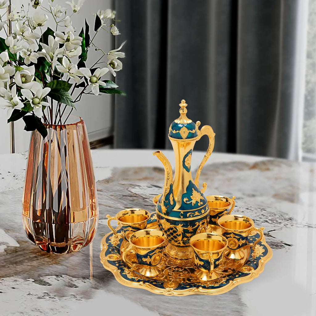 Luxury Vintage Turkish Tea Set