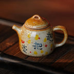 Hand-Painted Ceramic Mini Teapot