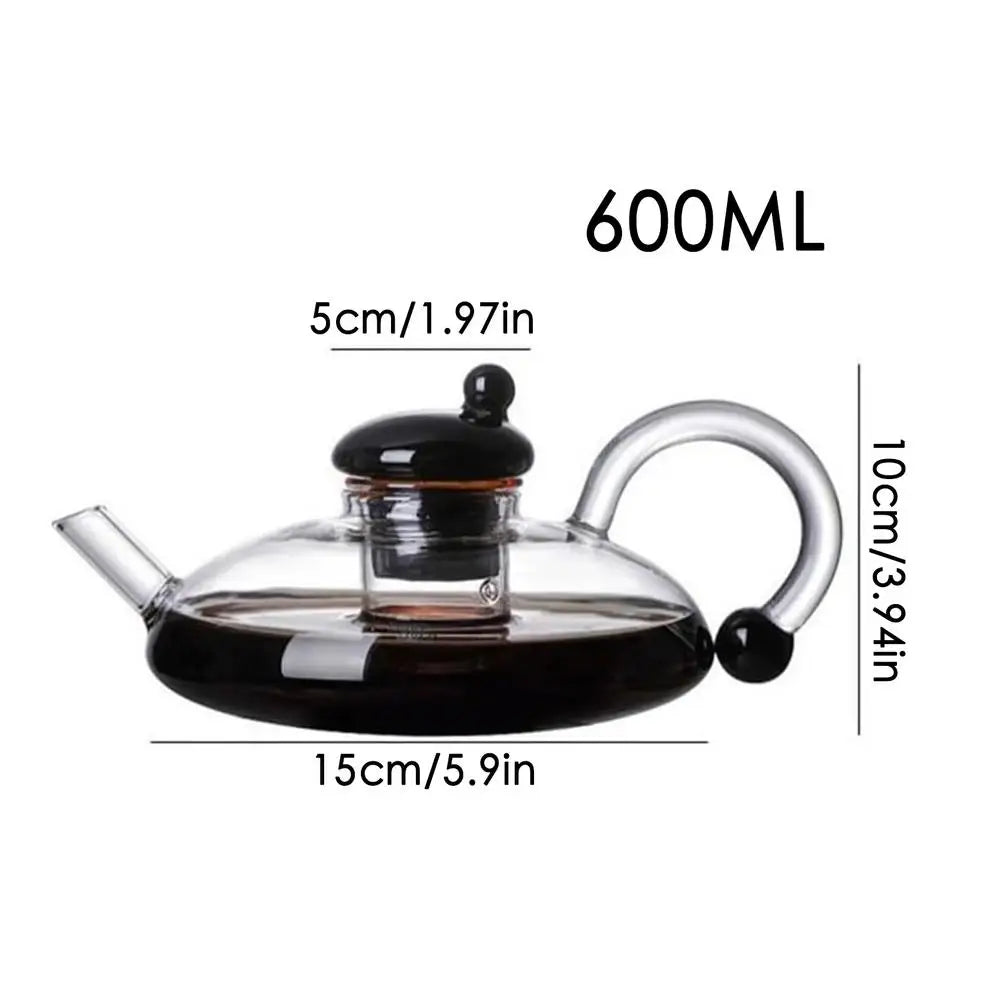 Glass Fruit Tea Teapot Set