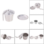 Stainless Steel Tea Infuser with Chain