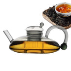 Glass Fruit Tea Teapot Set
