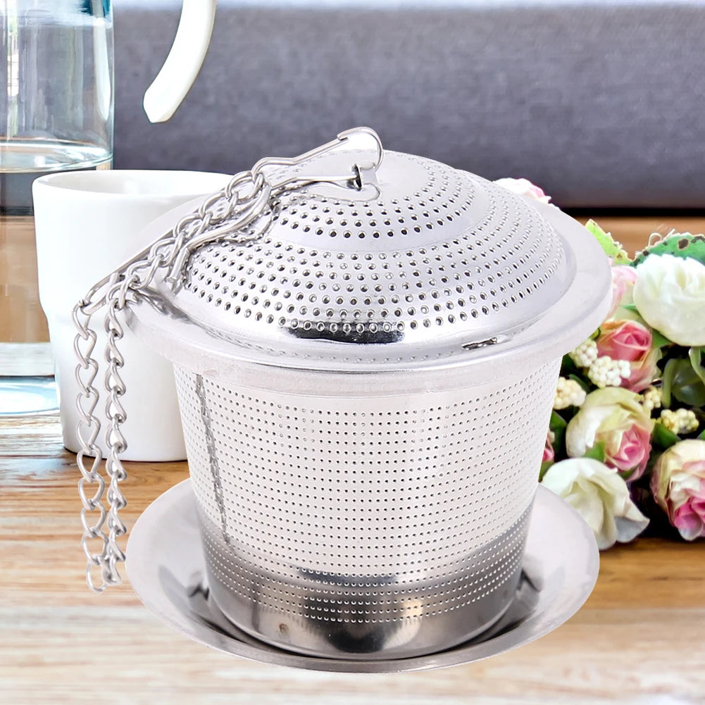 Stainless Steel Tea Infuser with Chain