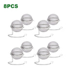 Stainless Steel Tea Ball Infusers (2pcs)
