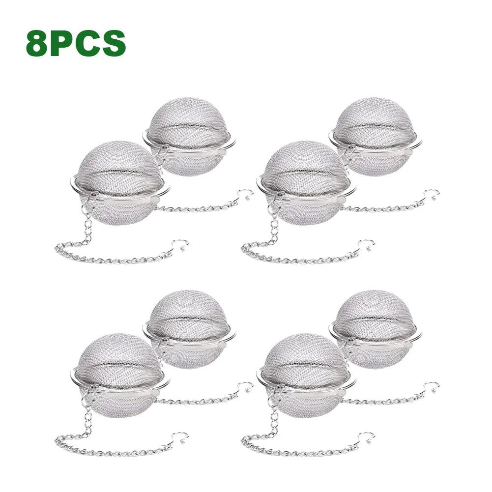 Stainless Steel Tea Ball Infusers (2pcs)