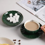 Elegant Porcelain Tea Set with Accessories