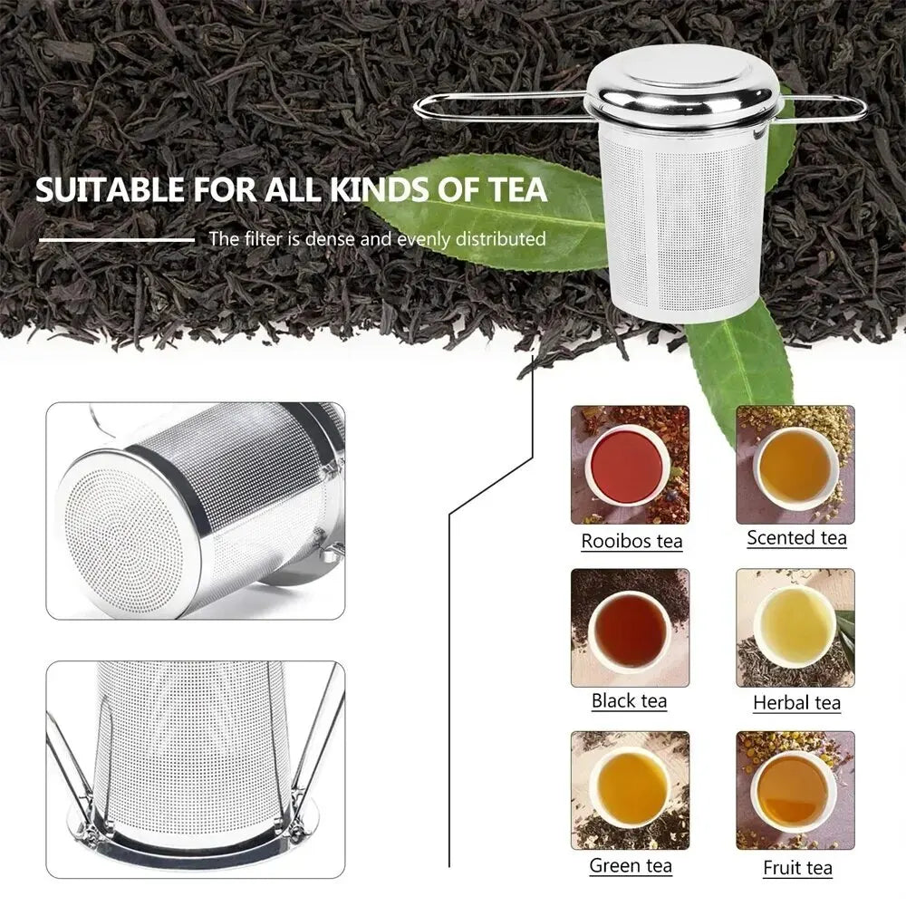 Stainless Steel Tea Infuser with Lid