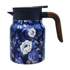 Vintage Floral Stainless Tea Kettle 1000ml